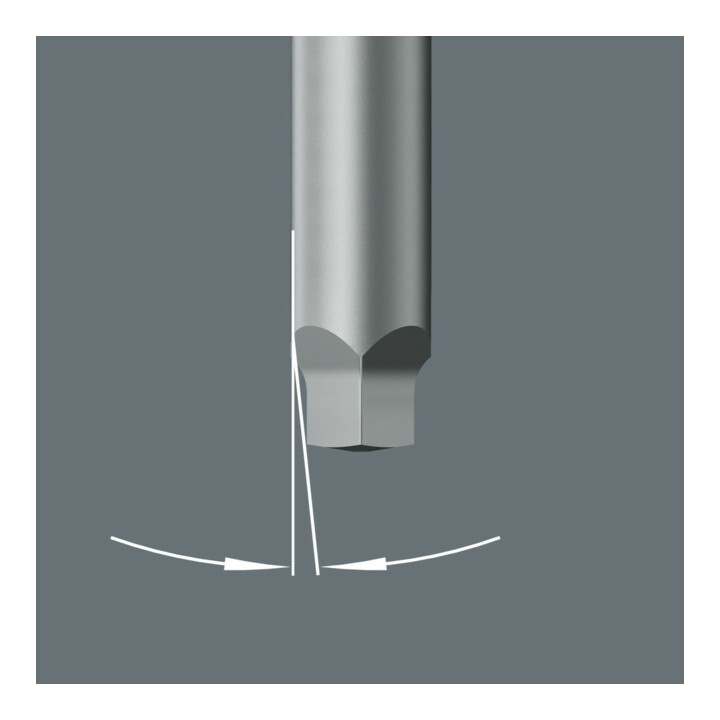 Wera 868/4 V Innenvierkant Bits, # 2 x 89 mm
