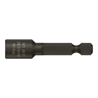 Wera 869/4 M Steckschlüsseleinsätze, magnetisch, Länge 50 mm