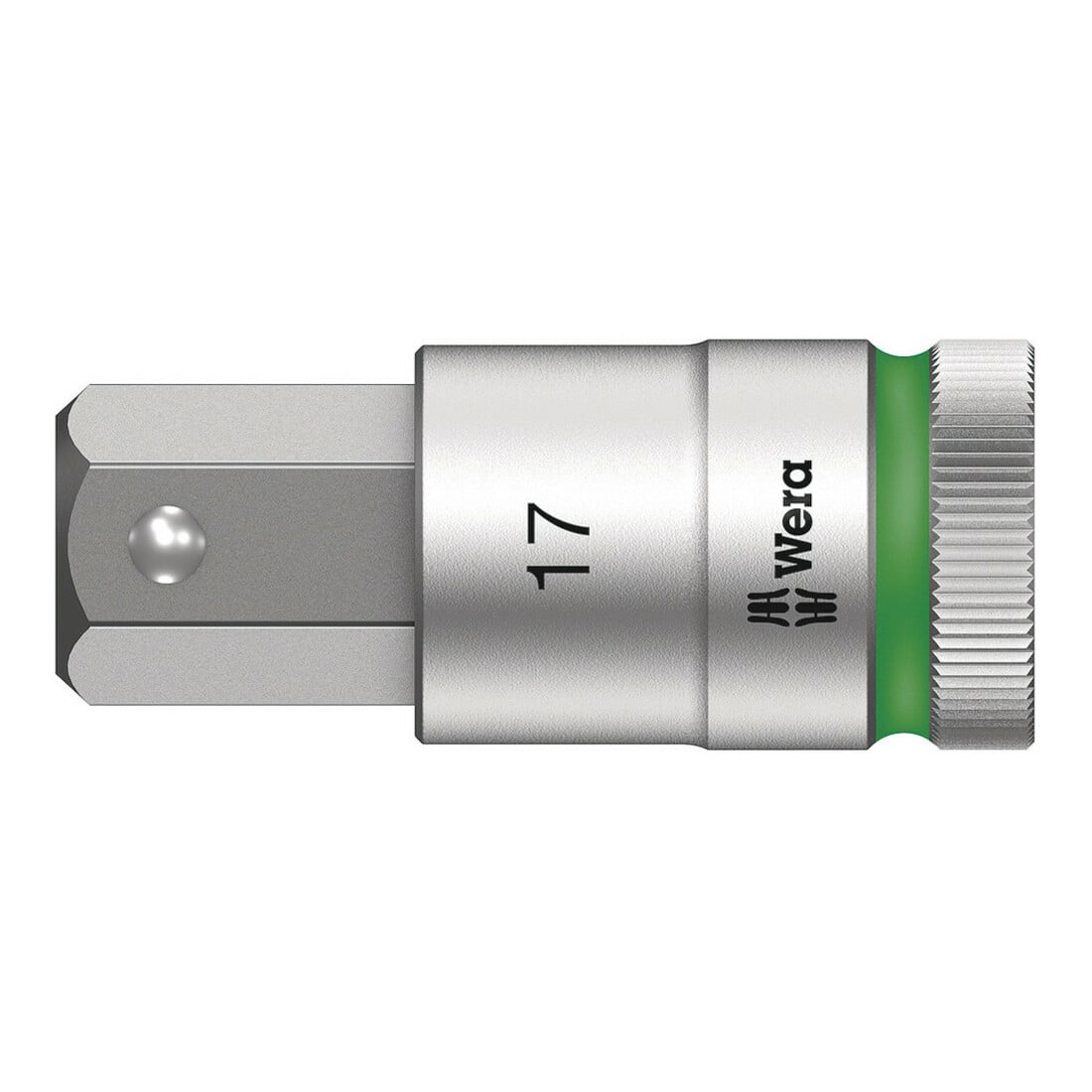 Wera 8740 B HF 1 Zyklop Bitnuss-Satz, mit 3/8"-Antrieb, mit Haltefunktion für Innensechskantschrauben, 7-teilig