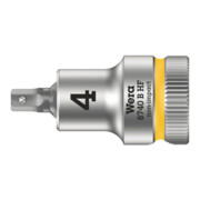 Wera 8740 B HF Hex-Plus Zyklop Bitnuss mit 3/8-Antrieb, mit Haltefunktion für Innensechskantschrauben, metrisch