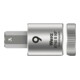 Wera 8740 B HF Zyklop Bitnuss mit 3/8"-Antrieb, mit Haltefunktion für Innensechskantschrauben, 9 x 38,5 mm