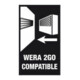 Wera 8740 C HF 2 Zyklop binnenzeskant Bit-doppen-set, met vasthoudfunctie