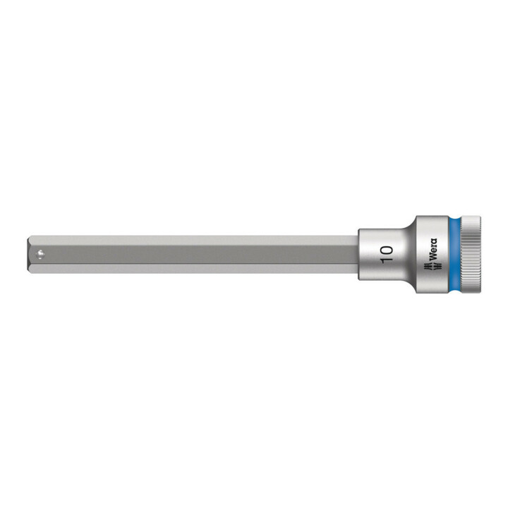 Wera 8740 C HF Zyklop Bitnuss mit 1/2"-Antrieb mit Haltefunktion, 10 x 140 mm
