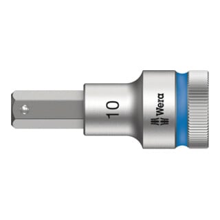 Wera 8740 C HF Zyklop Bitnuss mit 1/2"-Antrieb mit Haltefunktion, 10 x 60 mm