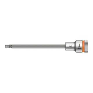 Wera 8740 C HF Zyklop Bitnuss mit 1/2"-Antrieb mit Haltefunktion, 5 x 140 mm