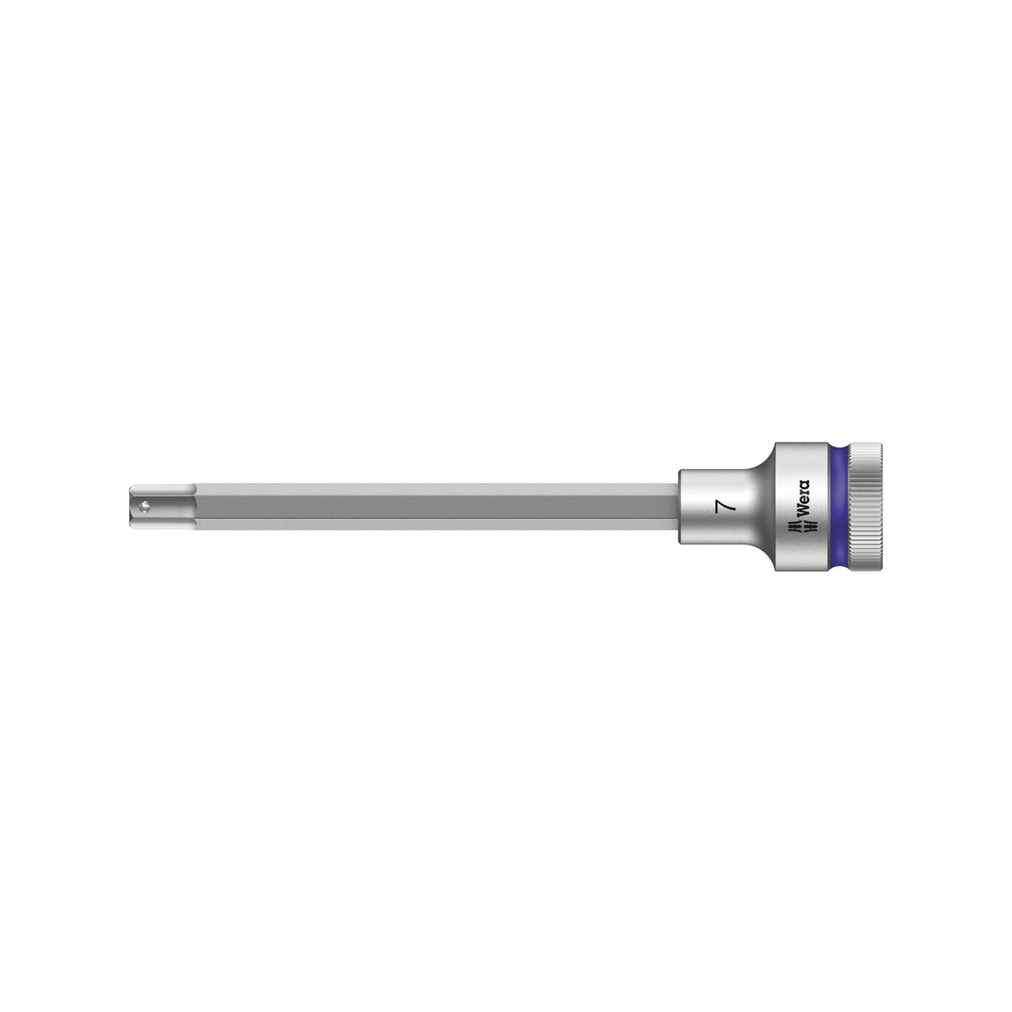 Wera 8740 C HF Zyklop Bitnuss mit 1/2"-Antrieb mit Haltefunktion, 7 x 140 mm