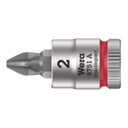 Wera 8751 A Phillips Zyklop Bitnuss mit 1/4"-Antrieb, PH 3 x 28 mm