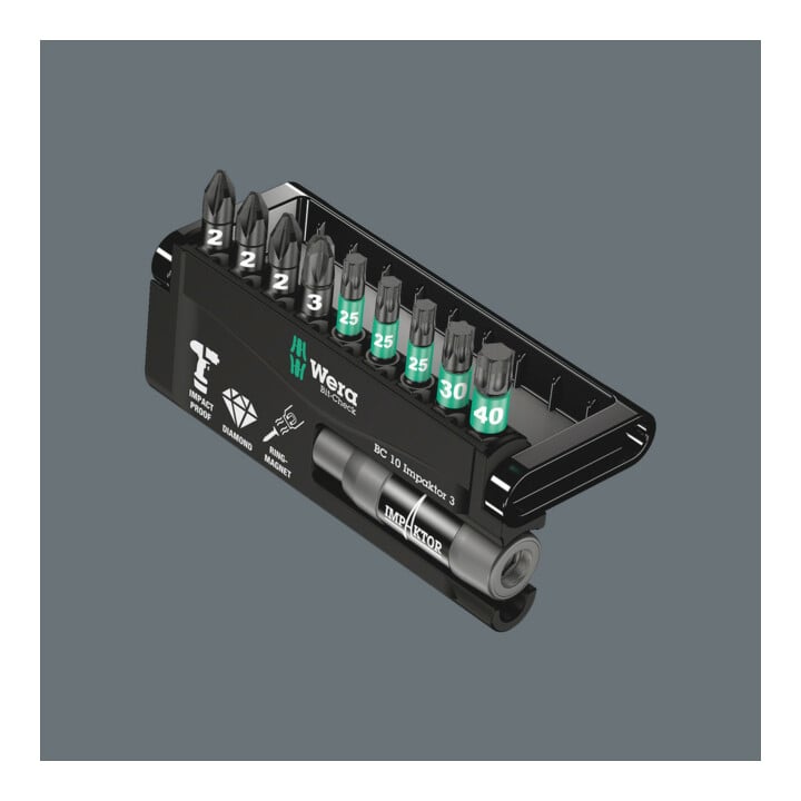 Wera 8755/67-9/IMP DC Impaktor Bit-Check