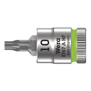 Wera 8767 A HF TX Écrou de mèche Zyklop avec 1/4 d'entraînement, avec fonction de maintien