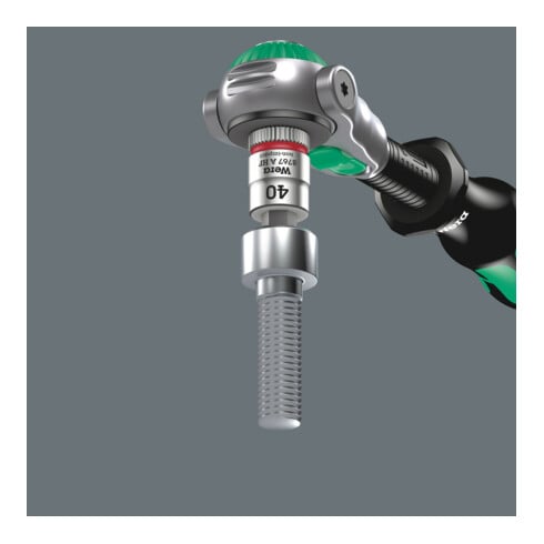 Wera 8767 A HF TX Zyklop Bitnuss mit 1/4-Antrieb, mit Haltefunktion" TX