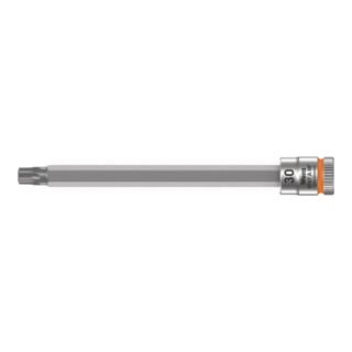 Wera 8767 A HF TX Zyklop Bitnuss mit 1/4"-Antrieb, mit Haltefunktion, TX 30 x 100 mm