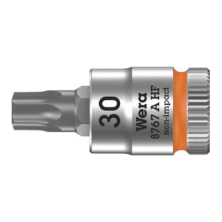 Wera 8767 A HF TX Zyklop Bitnuss mit 1/4-Antrieb, mit Haltefunktion" TX