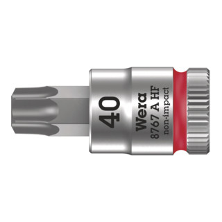 Wera 8767 A HF TX Zyklop Bitnuss mit 1/4-Antrieb, mit Haltefunktion" TX