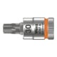 Wera 8767 A TX Zyklop Bitnuss mit 1/4"-Antrieb, TX 30 x 28 mm