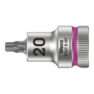 Wera 8767 B HF TX Zyklop Bitnuss mit 3/8-Antrieb, mit Haltefunktion" TX