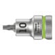 Wera 8767 B HF TX écrou à embout cyclique avec entraînement 3/8", avec fonction de maintien, TX 10 x 35 mm
