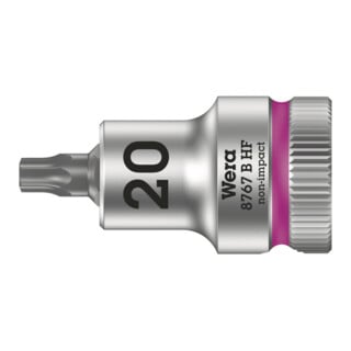 Wera 8767 B HF TX Zyklop Bitnuss mit 3/8-Antrieb, mit Haltefunktion" TX