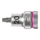 Wera 8767 B HF TX Zyklop Bitnuss mit 3/8"-Antrieb, mit Haltefunktion, TX 20 x 35 mm