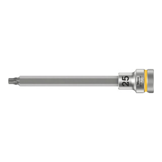 Wera 8767 B HF TX Zyklop Bitnuss mit 3/8"-Antrieb, mit Haltefunktion, TX 25 x 107 mm