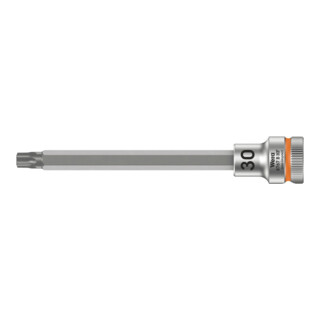 Wera 8767 B HF TX Zyklop Bitnuss mit 3/8"-Antrieb, mit Haltefunktion, TX 30 x 107 mm
