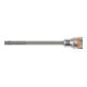 Wera 8767 B TX Zyklop Bitnuss mit 3/8"-Antrieb, mit extra schlankem Profilbereich, TX 30 x 107 mm
