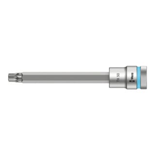 Wera 8767 C HF TORX Zyklop Bitnuss mit 1/2"-Antrieb mit Haltefunktion, TX 50 x 140 mm