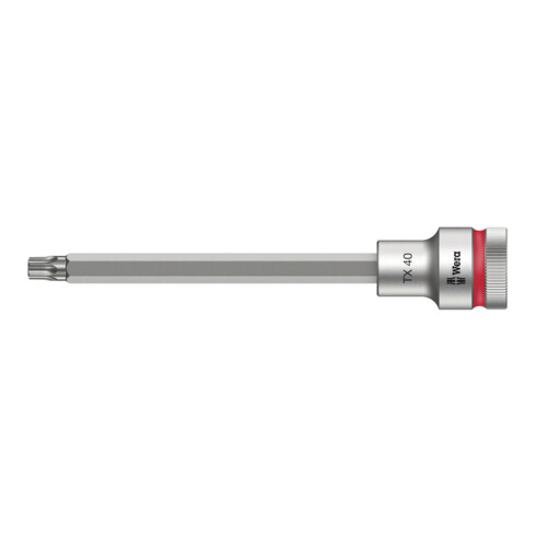 Wera 8767 C HF TX Zyklop Bitnuss mit 1/2"-Antrieb mit Haltefunktion, TX 40 x 140 mm