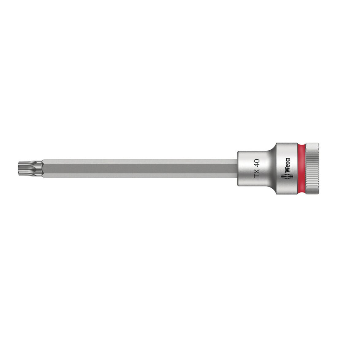 Wera 8767 C HF TX Zyklop Bitnuss mit 1/2"-Antrieb mit Haltefunktion, TX 40 x 140 mm