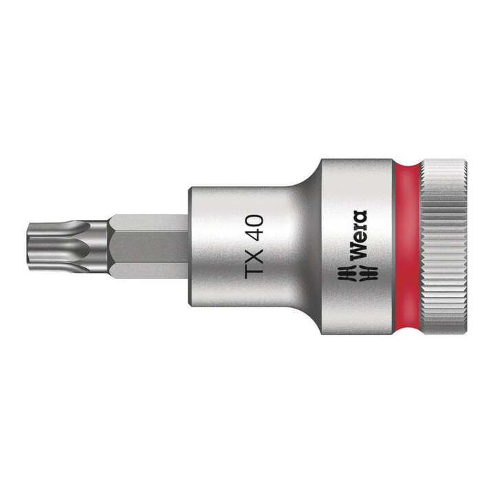 Wera 8767 C HF TX Zyklop Bitnuss mit 1/2"-Antrieb mit Haltefunktion, TX 40 x 60 mm