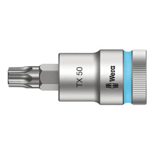 Wera 8767 C HF TX Zyklop Bitnuss mit 1/2"-Antrieb mit Haltefunktion, TX 50 x 60 mm