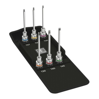 Wera 8767 C TX HF 2 Zyklop Bitnuss-Satz TX, mit Haltefunktion, 6-teilig