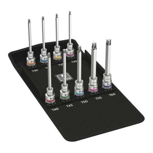 Wera 8767 C TX HF 3 Zyklop Bitnuss-Satz TX, mit Haltefunktion, 9-teilig
