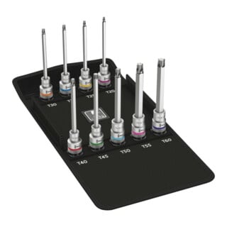 Wera 8767 HMC HF 3 Zyklop Bit-doppen-set TX, met vasthoudfunctie