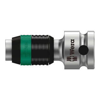 Wera 8784 B1 Zyklop-Verbindungsteil, 3/8", 1/4" x 3/8" x 44 mm