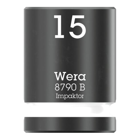 Wera 8790 B Impaktor-dop met 3/8"-aandrijving, 15 x 30 mm