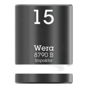 Wera 8790 B Impaktor-dop met 3/8"-aandrijving, 15 x 30 mm