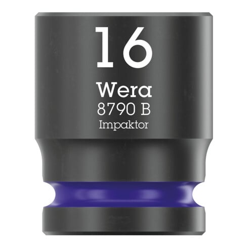 Wera 8790 B Impaktor-dop met 3/8"-aandrijving, 16 x 30 mm