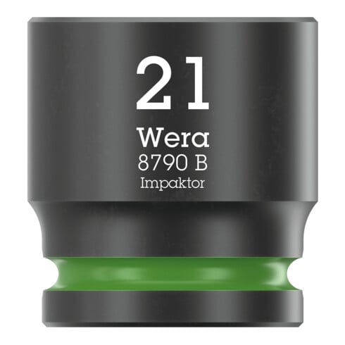 Wera 8790 B Impaktor-dop met 3/8"-aandrijving, 21 x 32 mm