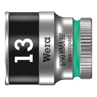 Wera 8790 HMA HF Zyklop-Steckschlüsseleinsatz mit 1/4"-Antrieb mit Haltefunktion, 13 x 23 mm