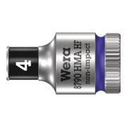 Wera 8790 HMA HF Zyklop-Steckschlüsseleinsatz mit 1/4-Antrieb mit Haltefunktion