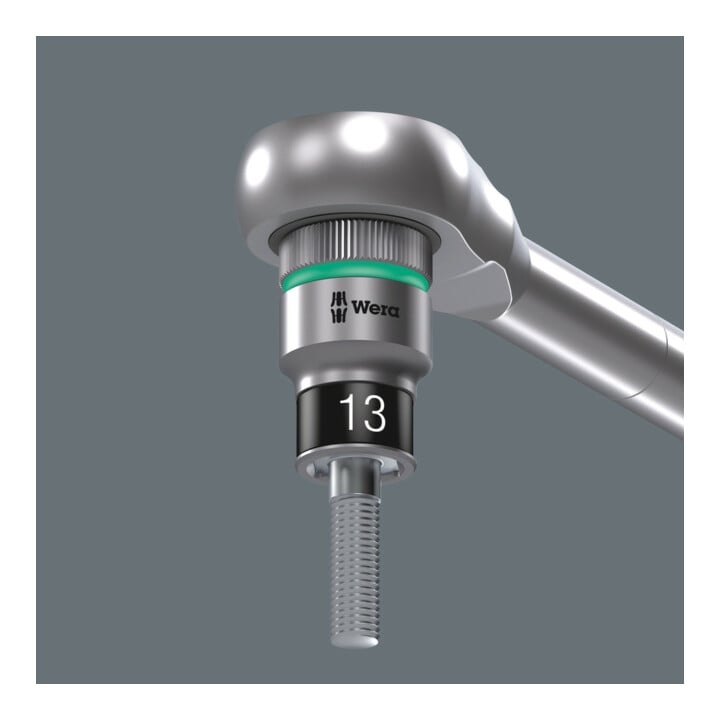 Wera 8790 HMA HF Zyklop-Steckschlüsseleinsatz mit 1/4"-Antrieb mit Haltefunktion, 5,5 x 23 mm