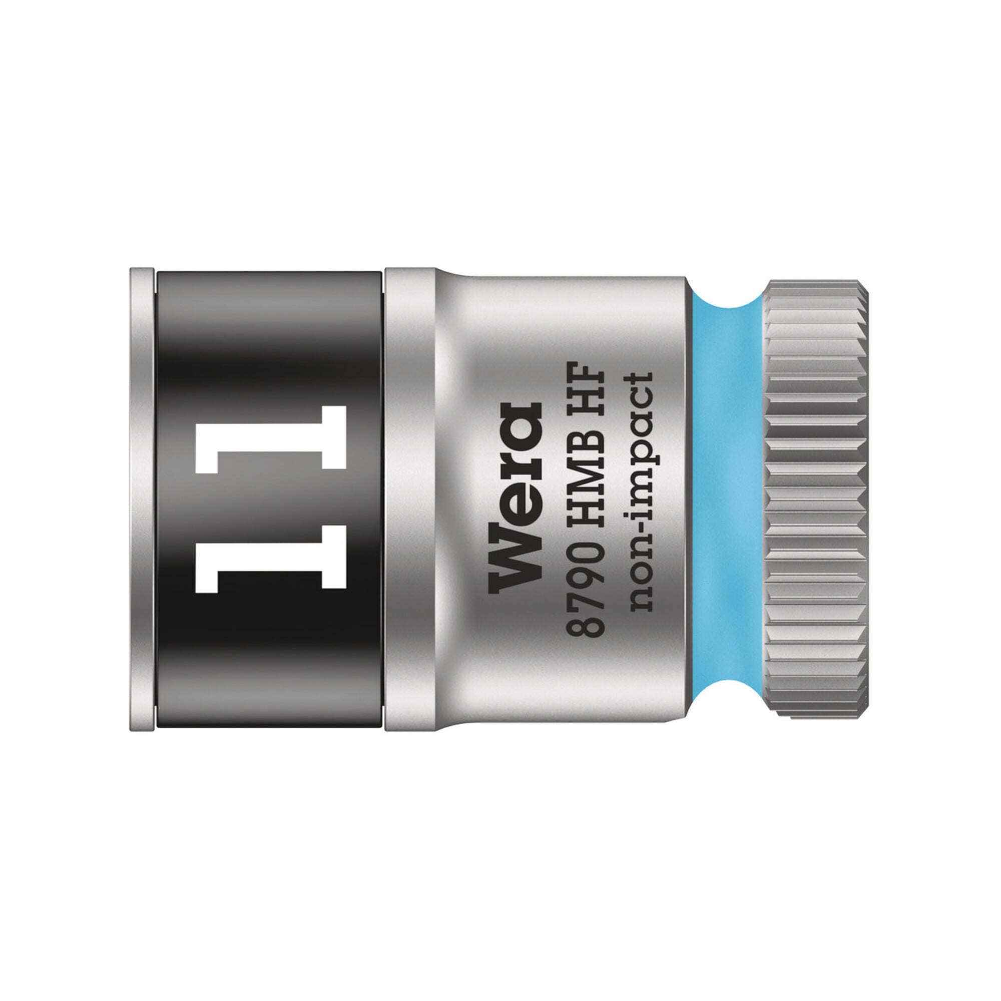 Wera 8790 HMB HF Zyklop-Steckschlüsseleinsatz mit 3/8"-Antrieb mit Haltefunktion, 11 x 29 mm
