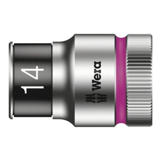 Wera 8790 HMC HF Zyklop-Steckschlüsseleinsatz mit 1/2"-Antrieb mit Haltefunktion, 14 x 37 mm