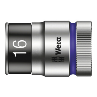 Wera 8790 HMC HF Zyklop-Steckschlüsseleinsatz mit 1/2"-Antrieb mit Haltefunktion, 16 x 37 mm