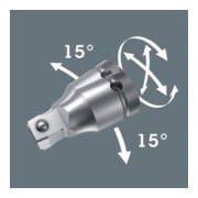 Wera 8794 Zyklop wobble verlengstuk, 1/4""-3