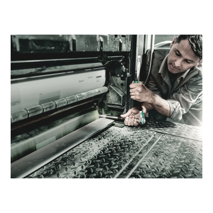 Wera 8796 LC Zyklop-verlengstuk "Flexible-Lock" met vrijloophuls, lang voor 1/2"