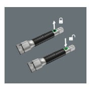 Wera 8796 LC Zyklop-verlengstuk "Flexible-Lock" met vrijloophuls, lang voor 1/2"-4