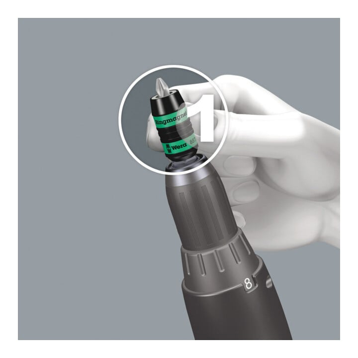 Wera 887/4 RR Rapidaptor universele bithouder met ringmagneet