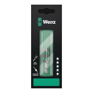 Wera 887/4 RR SB Rapidaptor Universalhalter mit Ringmagnet, für 1/4", Länge 57mm