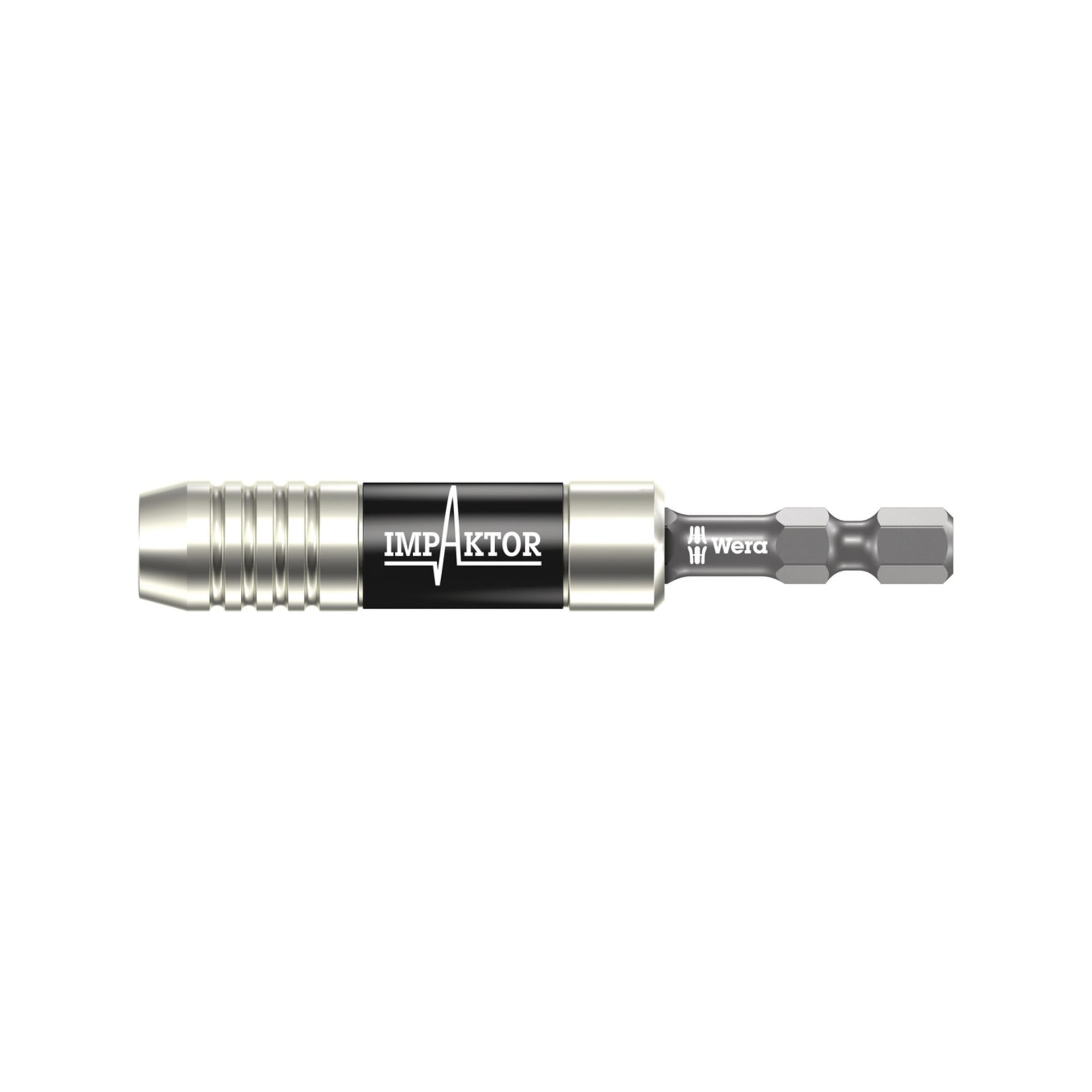 Wera 897/4 IMP Impaktor Halter mit Sprengring und Magnet, 1/4" x 75 mm
